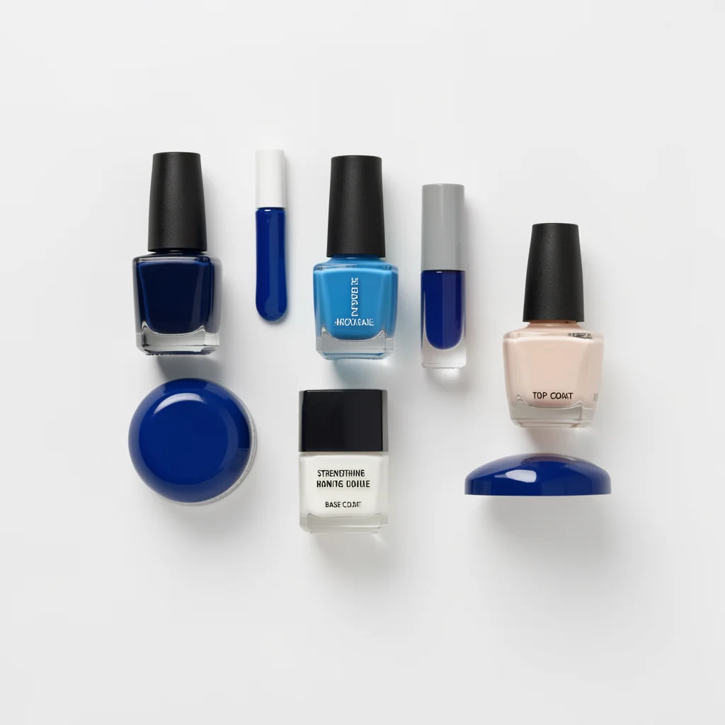 unha decorada francesinha azul miolo 9