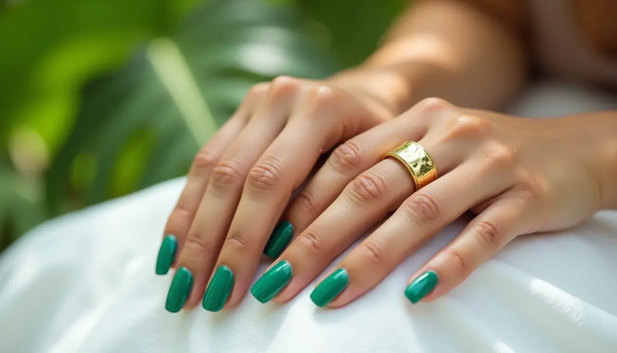 50 Unhas em Gel Verde: Ideias Lindas para 2026