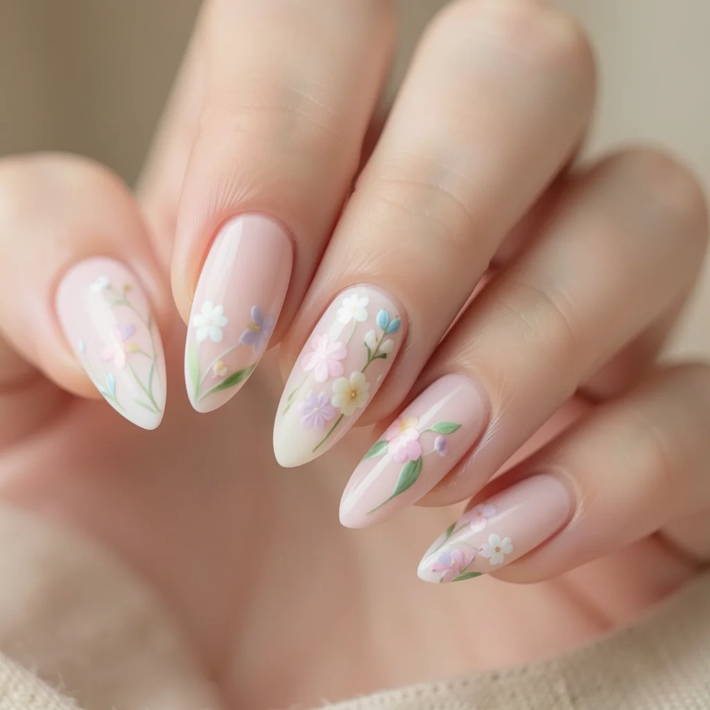 unha stiletto curta decorada miolo 15