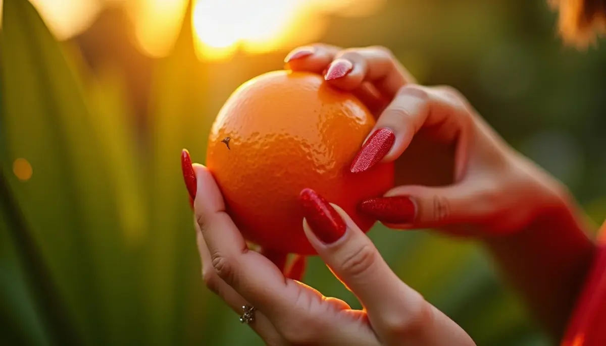 35 Ideias de Unha Vermelha com Glitter para Brilhar em 2026