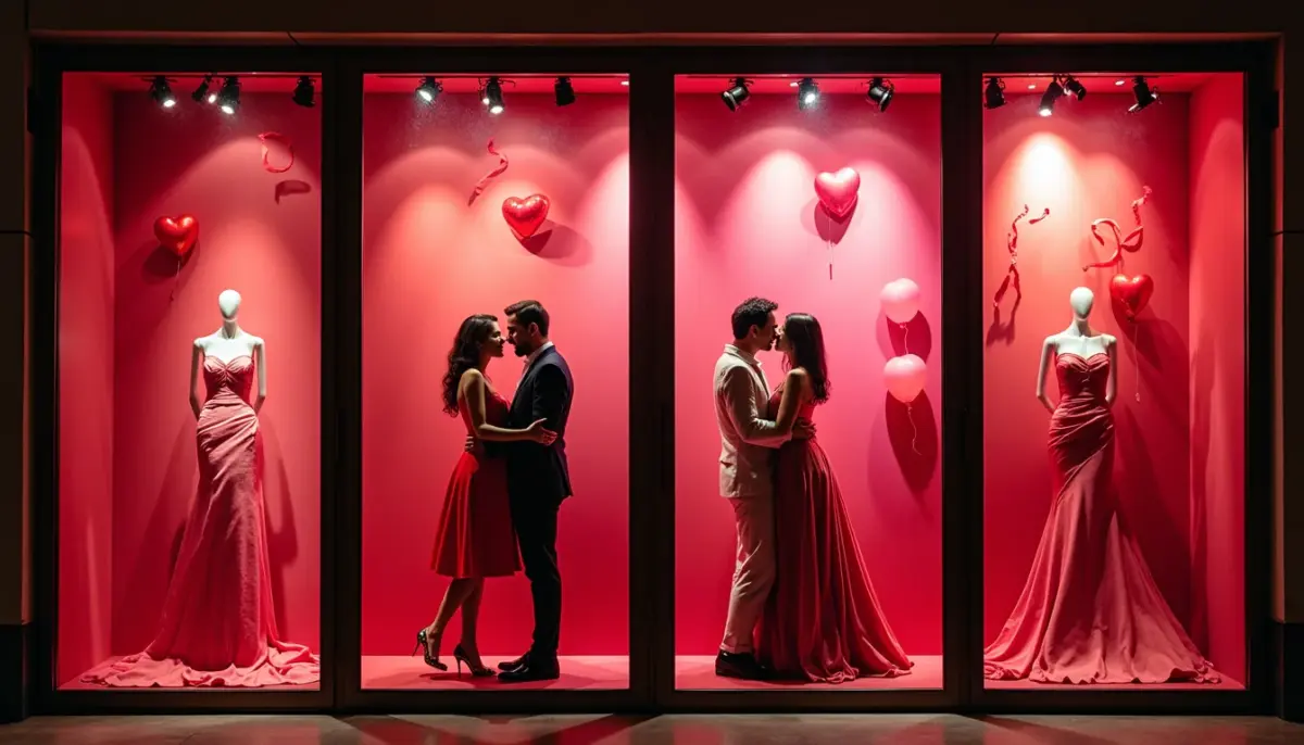 35 Ideias para Vitrine de Dia dos Namorados que Vendem 35 Ideias para Vitrine de Dia dos Namorados que Vendem