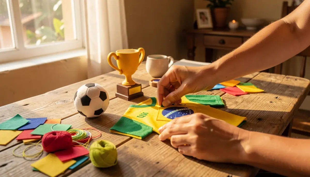 38 Ideias de Artesanato com Feltro Copa do Mundo para Fazer e Vender