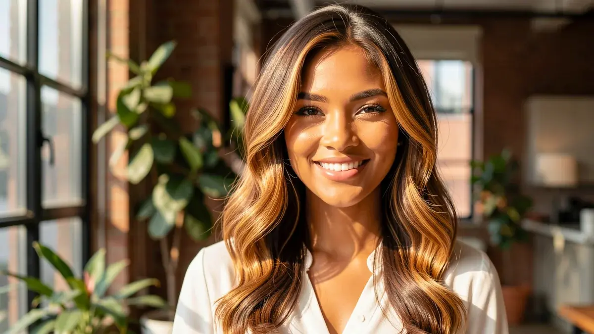 44 Ideias de Balayage Mel Tabaco para Iluminar Seu Olhar