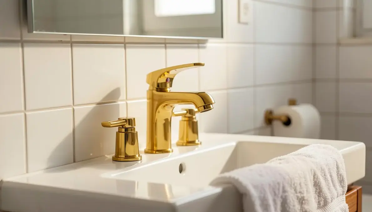 6 Banheiros com Detalhes em Dourado (Fotos e Tendências para Copiar)