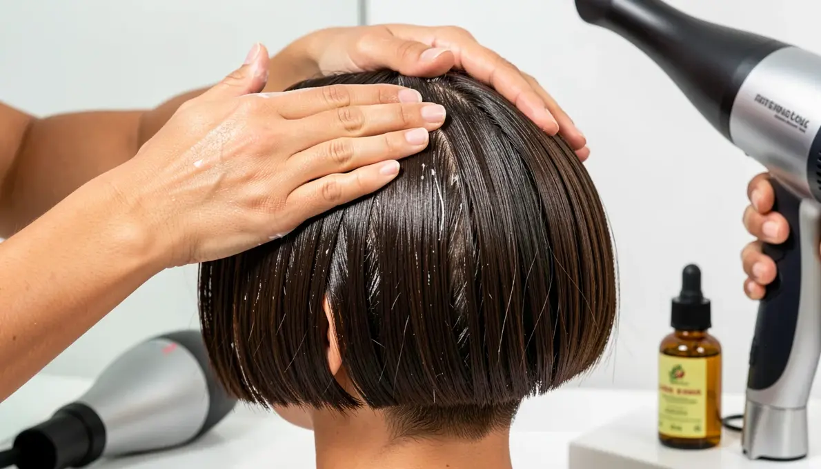 Finalização Sem Frizz para Cabelo Curto em 4 Passos