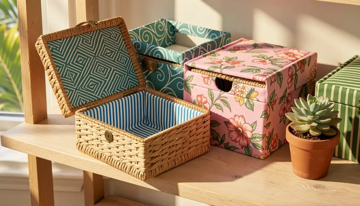 8 Caixas Organizadoras Decorativas e Artesanais para Transformar sua Casa (Inspirações para Copiar)