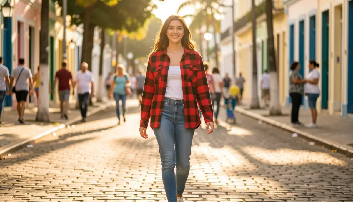 39 Ideias de Como Usar Camisa Xadrez Feminina Flanelada em 2026