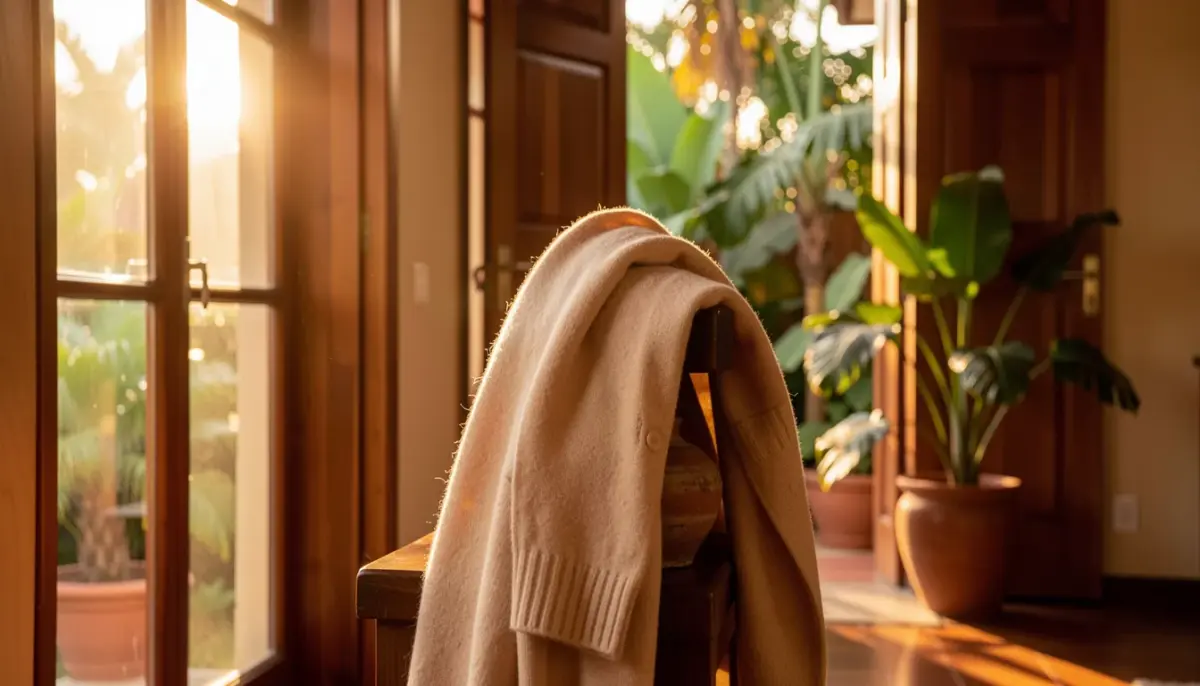 Cardigan de Cashmere Shoulder Peça de alto padrão para aquecimento e sofisticação