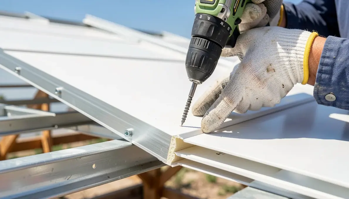 Como Instalar Telha Sanduíche com Forro Passo a Passo