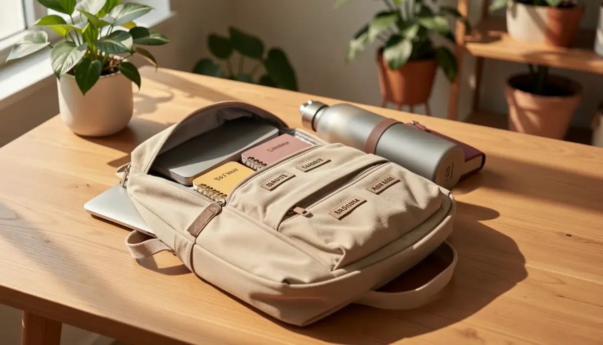 Como Organizar Bolsa Mochila Feminina Para o Dia a Dia em 5 Passos