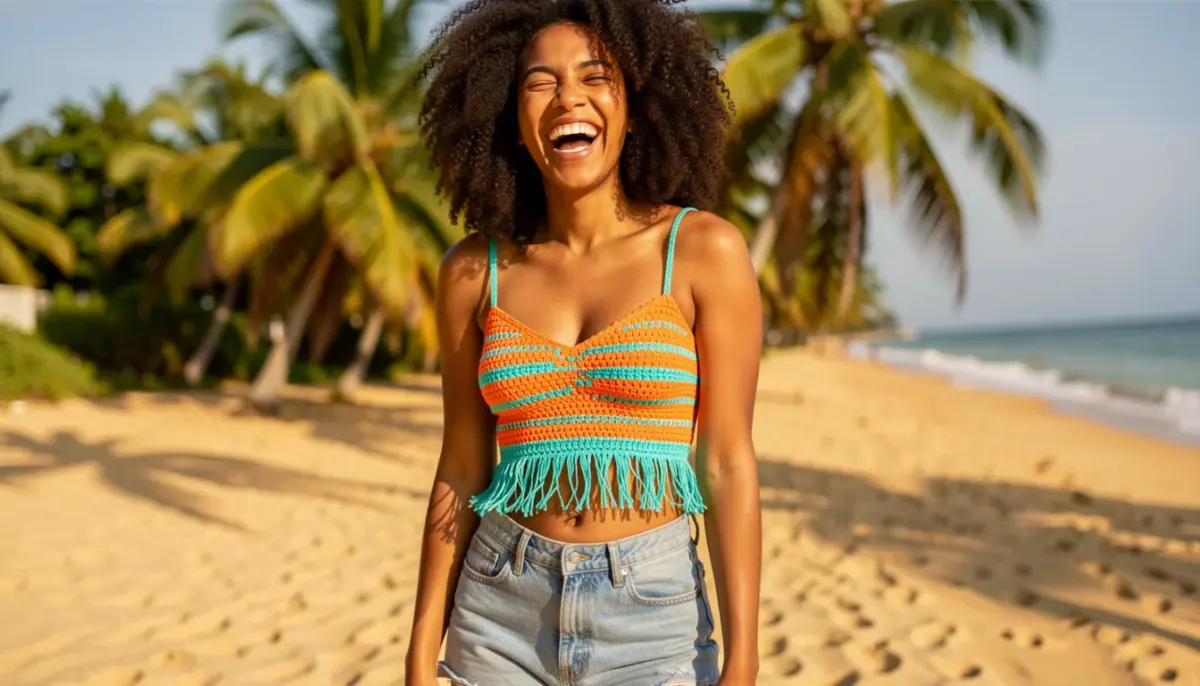 34 Ideias de Cropped Feminino de Crochê para Praia em 2026