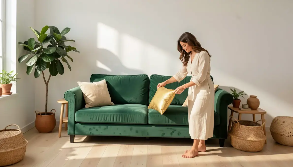 40 Ideias de Decoração com Verde Esmeralda para Sala Pequena