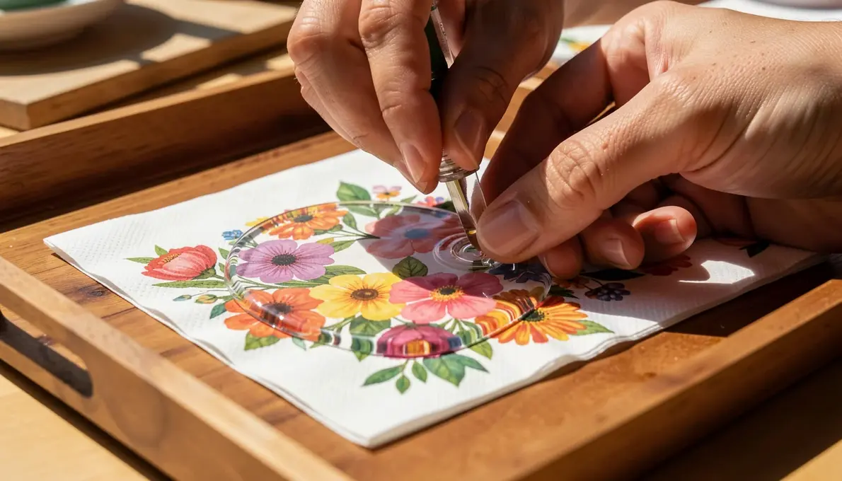 Passo a Passo de Decoupage Vitrificada Para Resultado Profissional