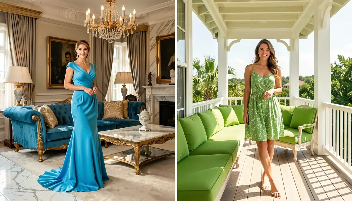 Diferenças Entre Verde Água e Azul Tiffany na Decoração e no Vestuário: Qual Transmite Mais Sofisticação