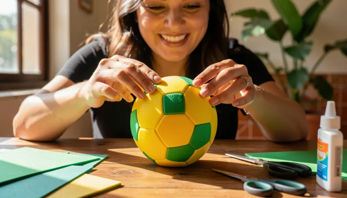 Enfeites de EVA Copa do Mundo: Ideias Criativas e Baratas