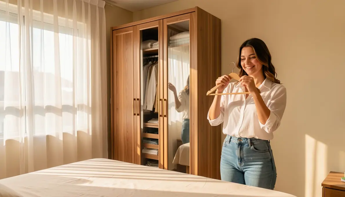 Guarda Roupa Com Espelho Para Quarto Pequeno: 5 Modelos Que Cabem No Bolso