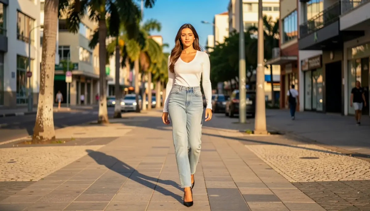 36 Ideias de Looks com Scarpin Bico Fino e Calça Jeans que Elevam o Visual