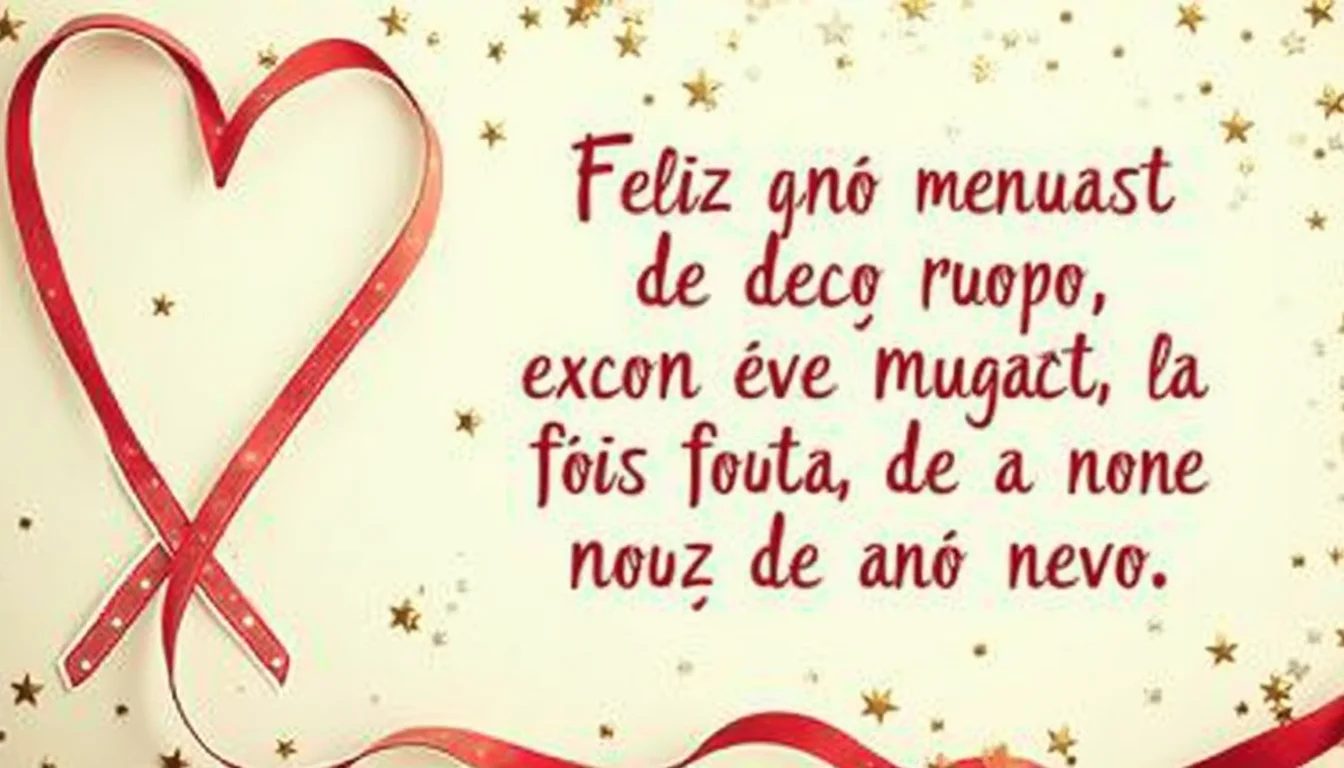 mensagem de réveillon emocionante