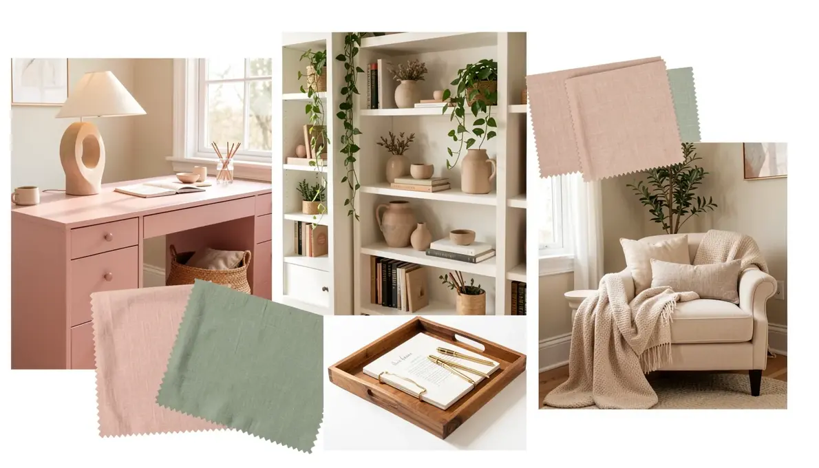 DECORAÇÃO DE ESCRITÓRIO FEMININO: Itens Estilosos para um Home Office com Personalidade (Curadoria Inspiradora)