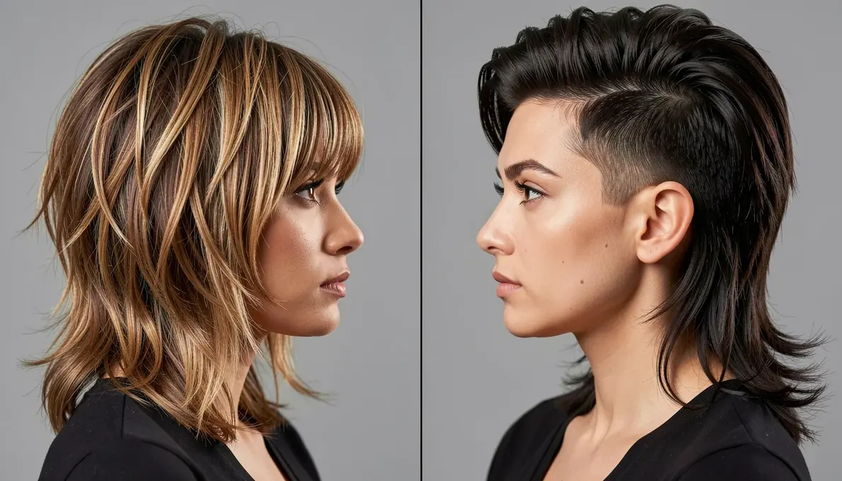 Mullet vs Wolf Cut: Qual Exige Menos Manutenção E Valoriza Seu Rosto