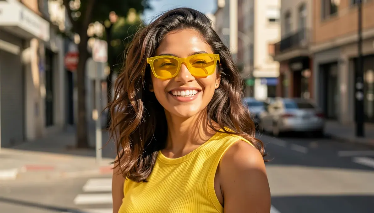 40 Ideias de Óculos Coloridos da Moda para Transformar Seu Visual