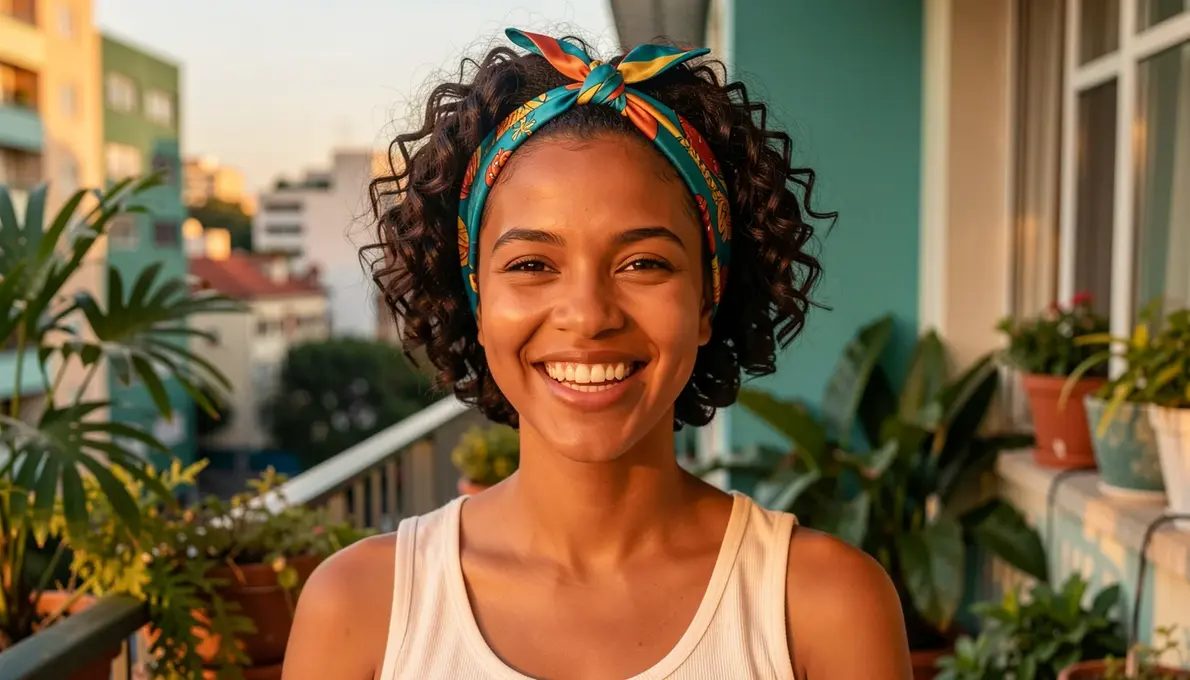 32 Ideias de Penteado para Cabelo Curto com Lenço que Transformam o Visual