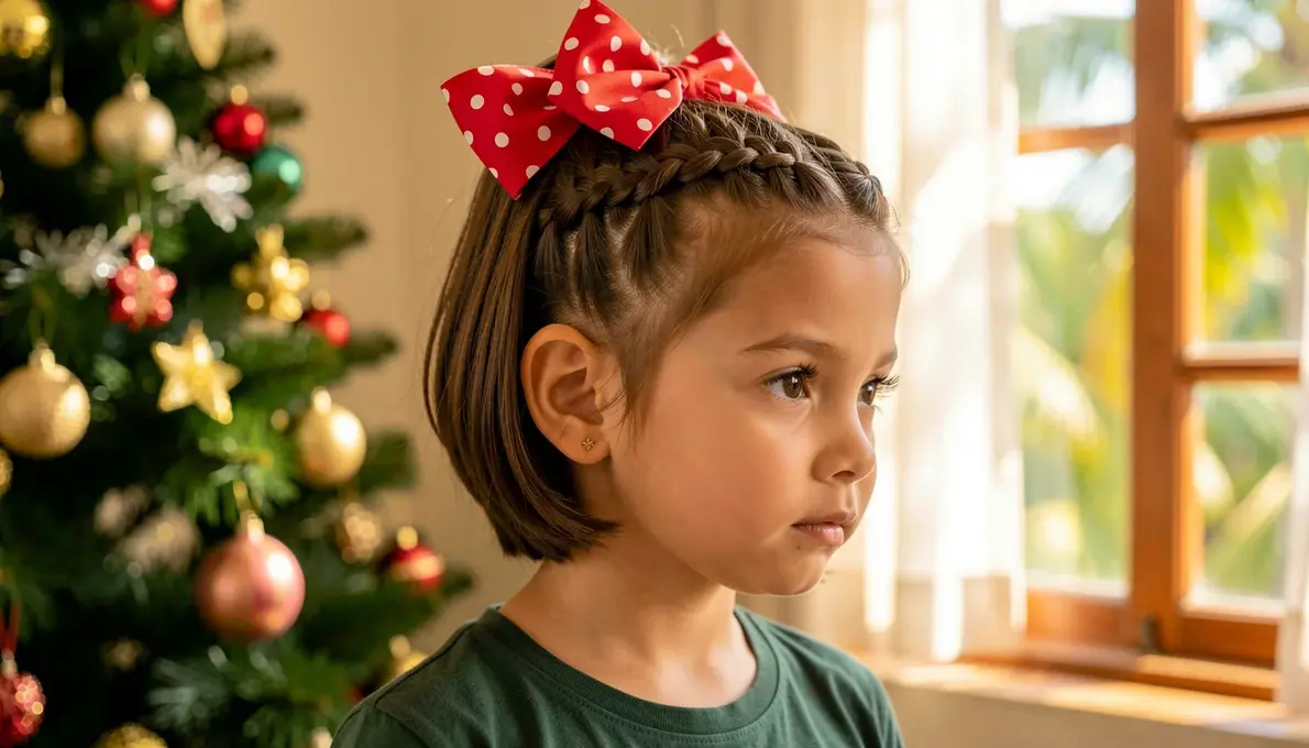6 Penteados Infantis para Cabelo Curto (Fotos e Passo a Passo)