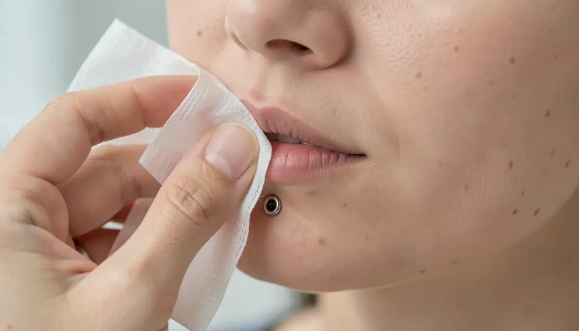 Piercing Labret Como Limpar Sem Machucar: Passo a Passo