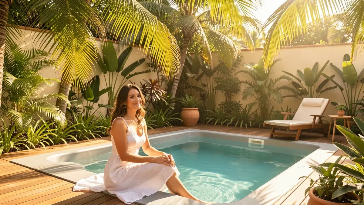 PISCINA PEQUENA: Inspirações para Quintais Compactos (Estilo e Praticidade)