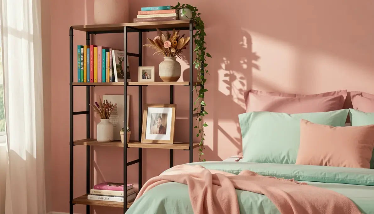 42 Ideias de Prateleira Industrial para Decoração Feminina no Quarto