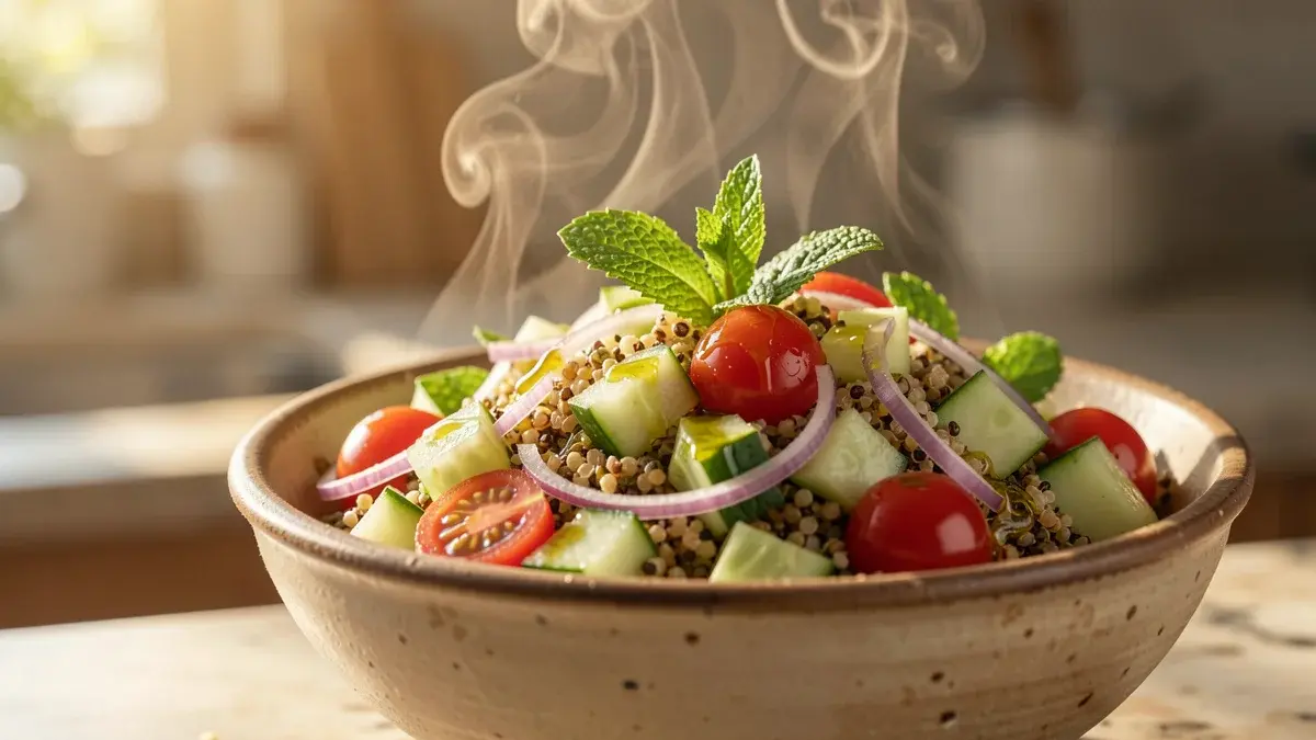 SALADA DE QUINOA: Receita Completa (Passo a Passo)