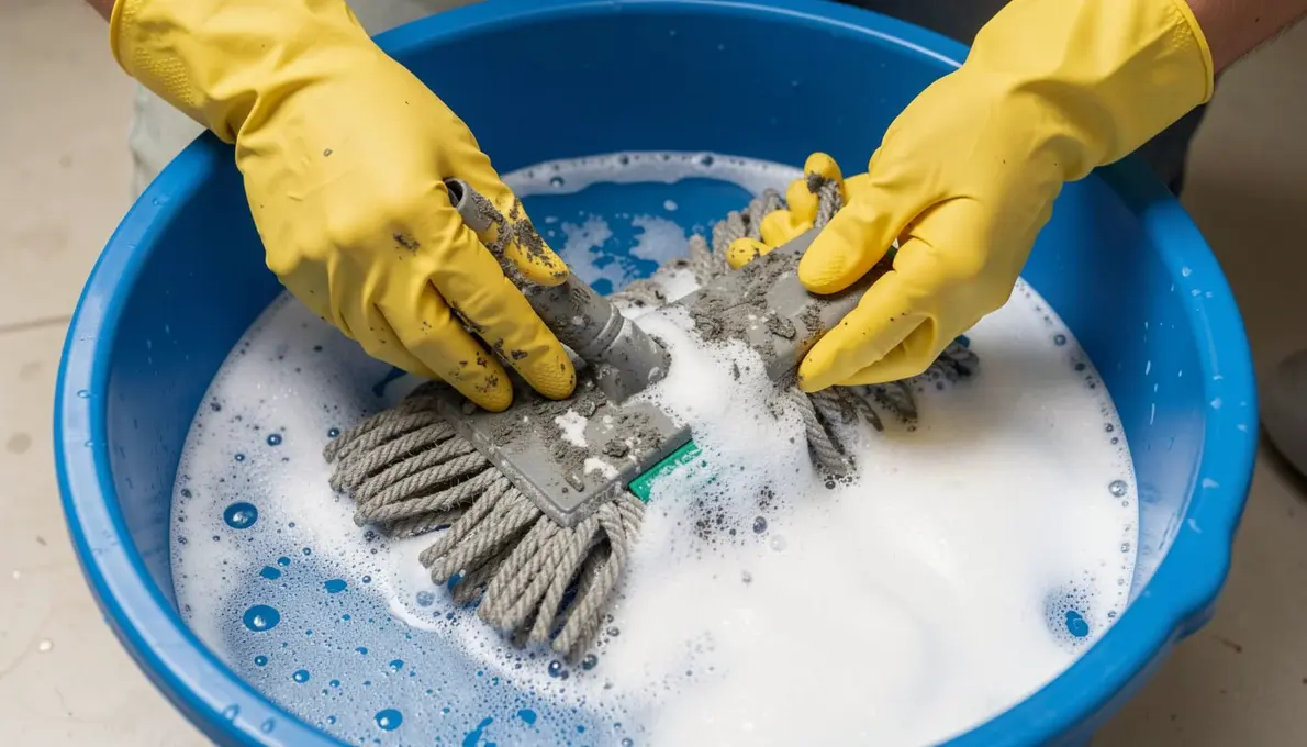 Solução Caseira Para Limpar o Mop Encardido em 4 Passos Simples