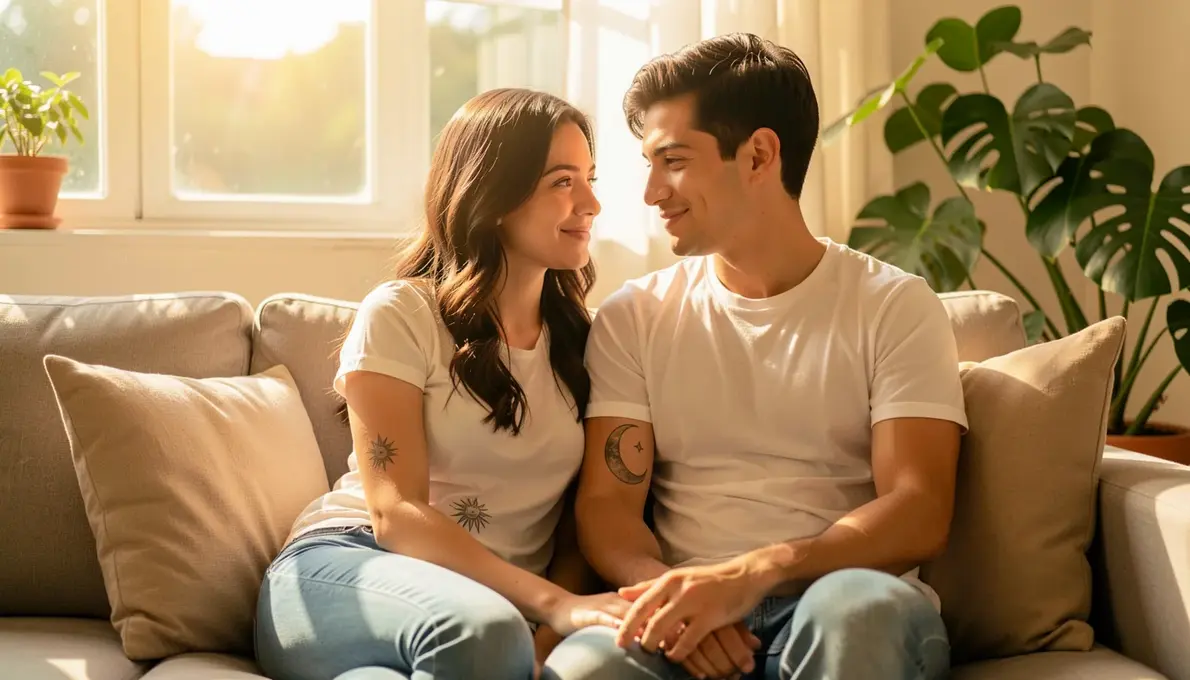 33 Ideias de Tatuagem de Casal que Combina sem Ser Igual