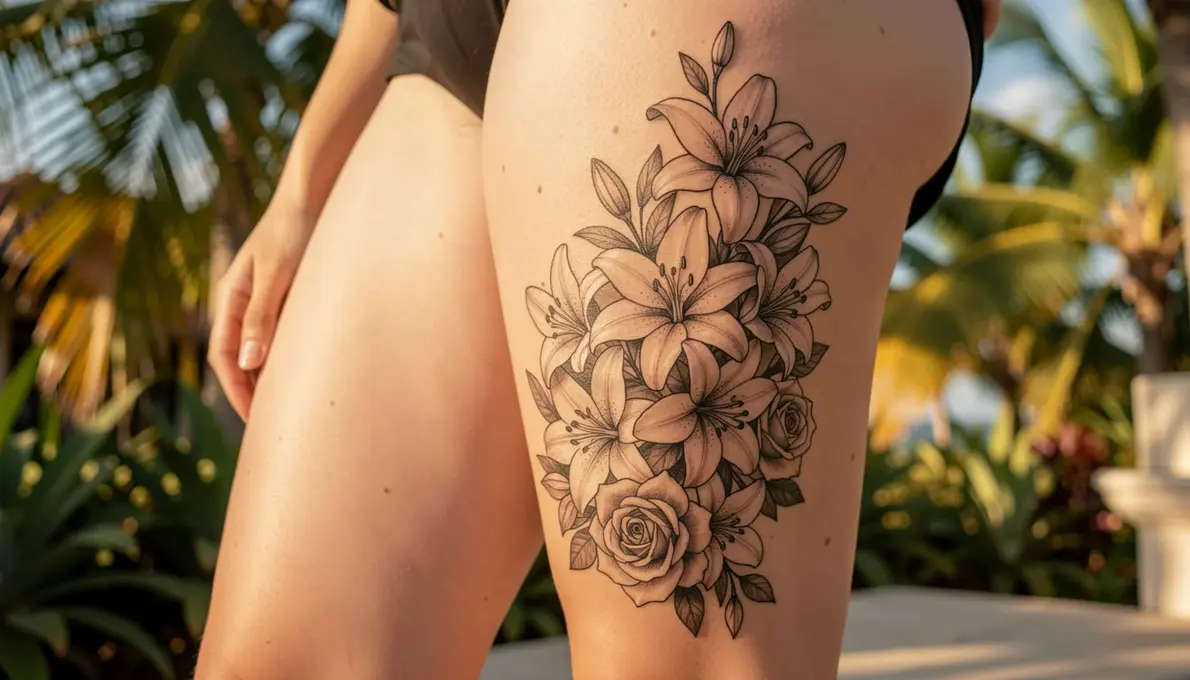 38 Ideias de TATUAGEM NA COXA FEMININA (Inspirações)