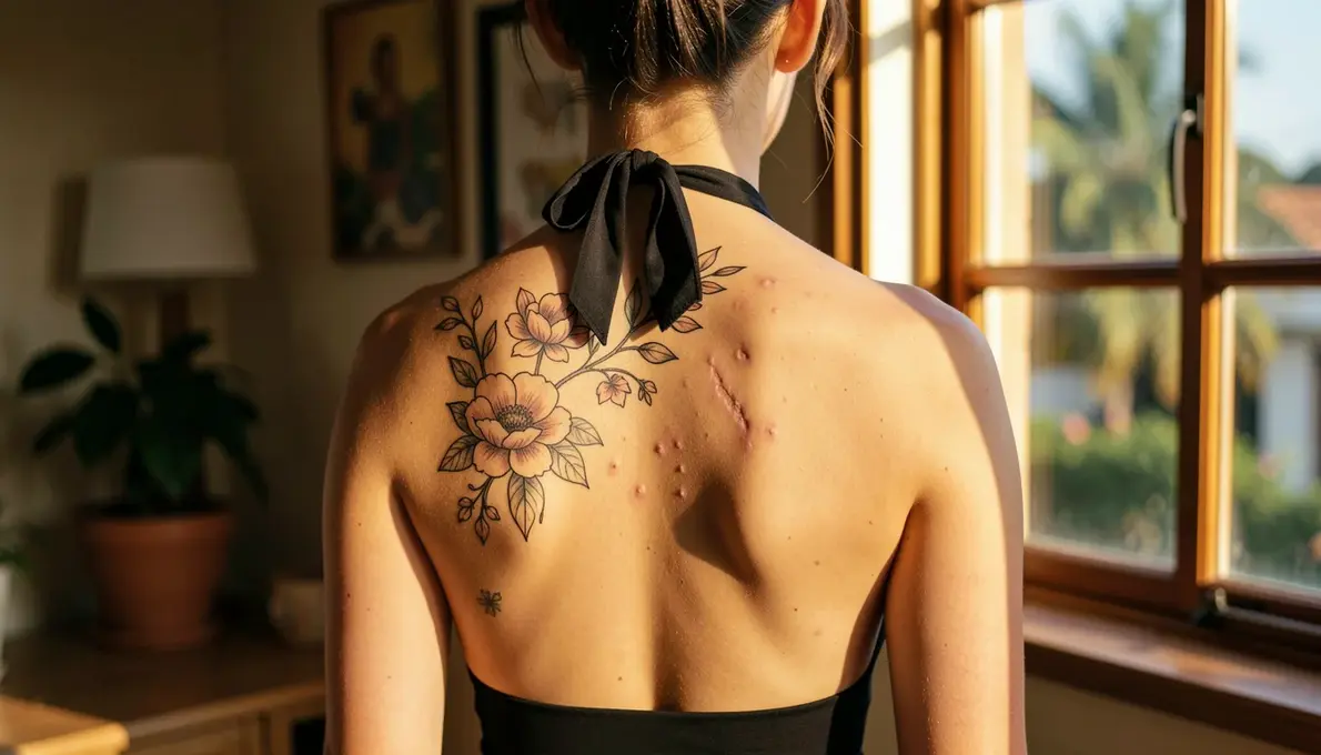 36 Ideias de Tatuagem nas Costas para Esconder Cicatrizes de Acne