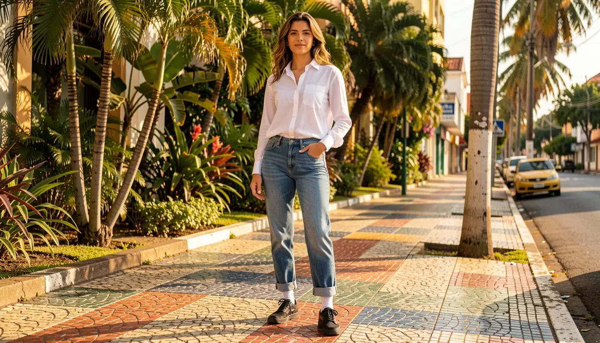 30 Ideias de Tênis Preto com Meia Aparente para Looks Modernos