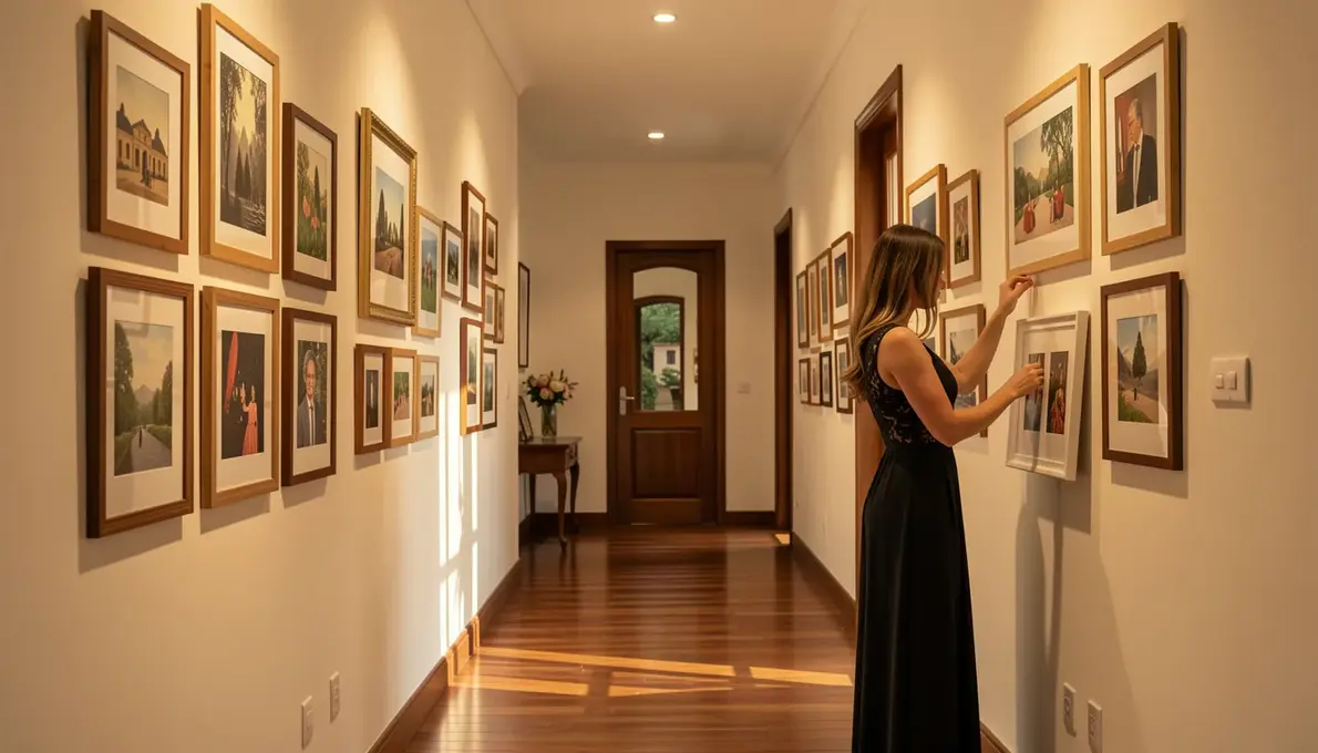42 Ideias de Truques para Arranjar Quadros Decorativos em Corredor