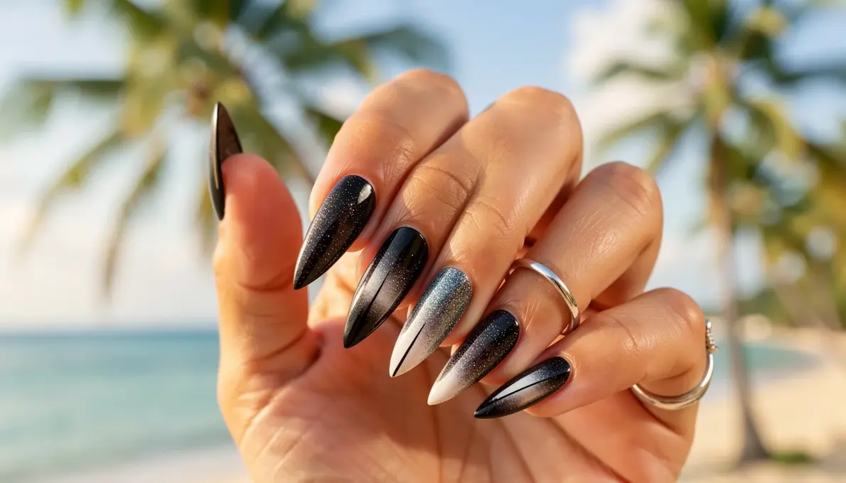 6 Unhas em Gel Pretas para Inspirar seu Visual (Fotos e Tendências)