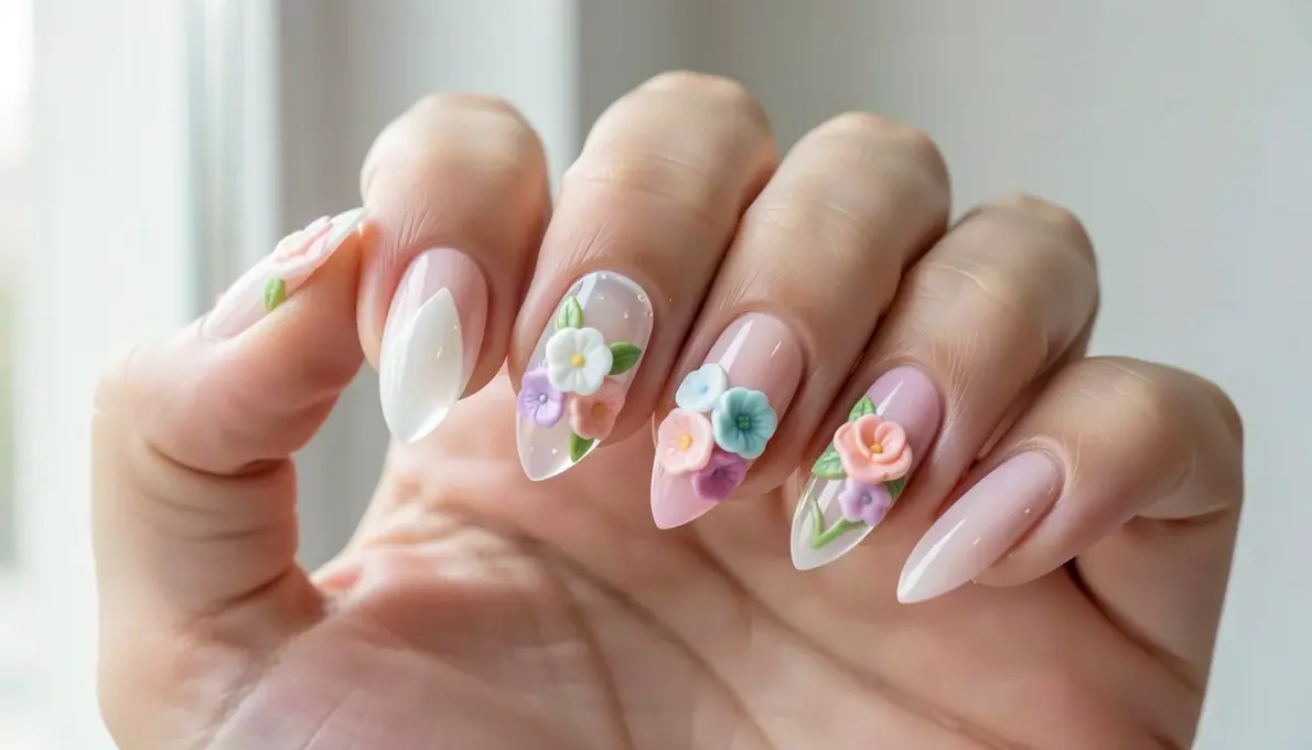 36 Ideias de Unhas 3D Para Transformar Sua Nail Art