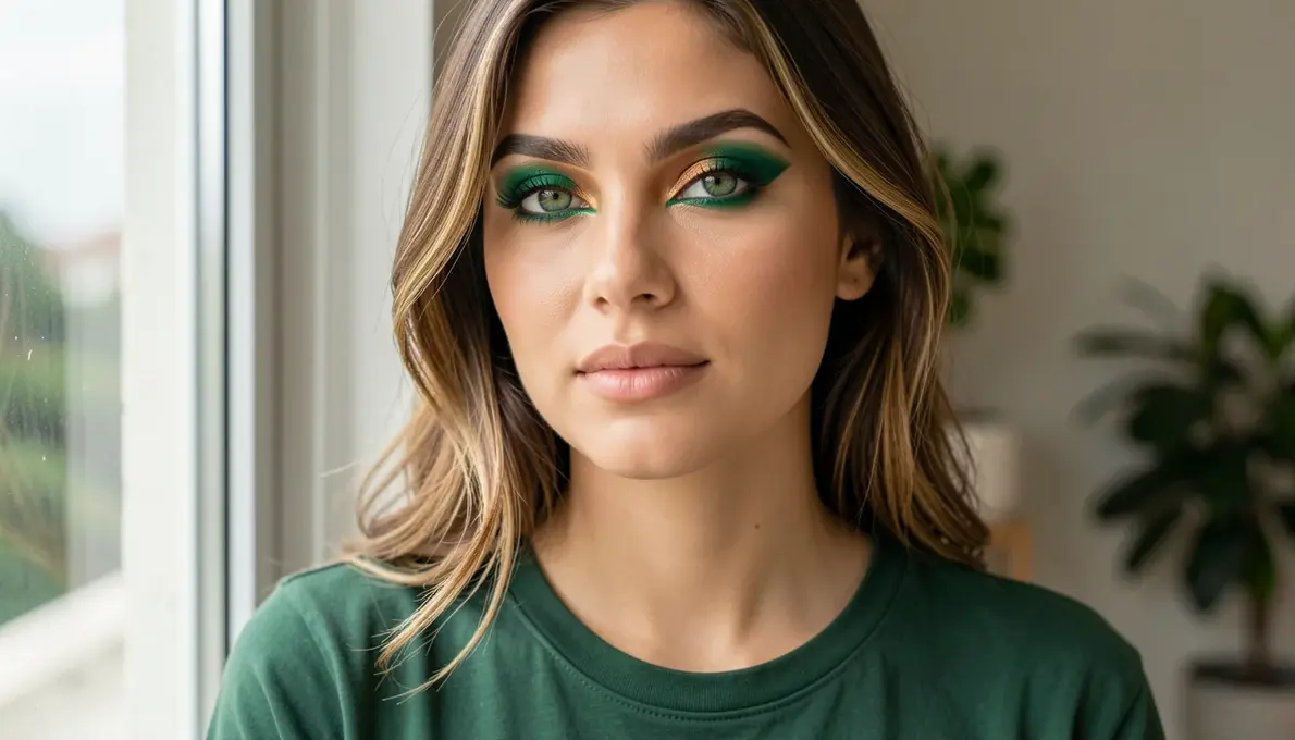 37 Ideias de Verde Esmeralda na Maquiagem para Olhos Verdes