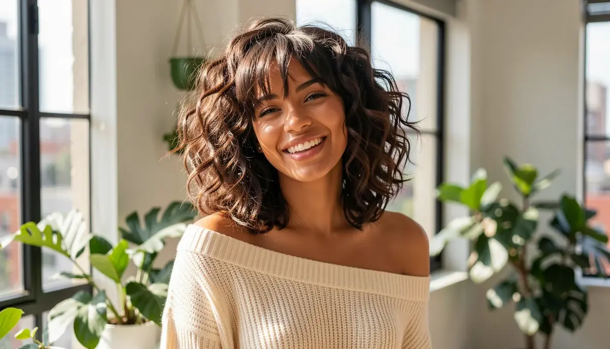 39 Ideias de Wolf Cut Para Cabelo Cacheado Que Valorizam o Volume