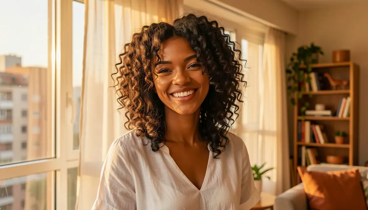42 Ideias de Wolf Cut para Cabelo Crespo com Volume e Estilo