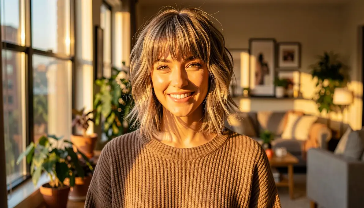 42 Ideias de Wolf Cut com Franja Para Cada Tipo de Cabelo e Rosto