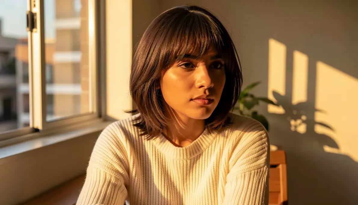 31 Ideias de Wolf Cut para Rosto Quadrado que Suavizam o Maxilar