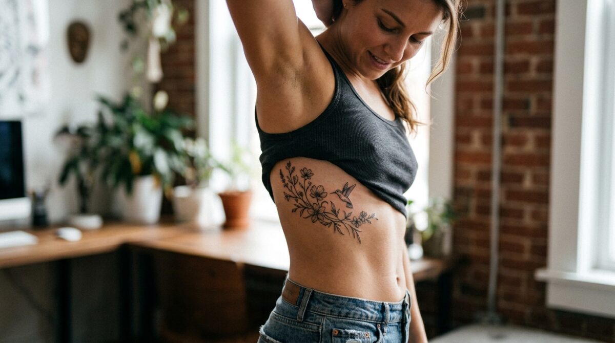 TATUAGEM NA COSTELA FEMININA: Inspirações Lindas (Para Você se Apaixonar)