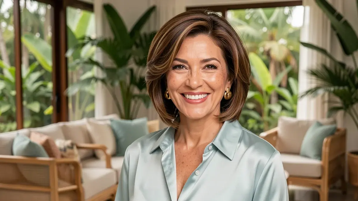 Corte de Cabelo Feminino Depois dos 40: 7 Ideias que Valorizam seu Rosto