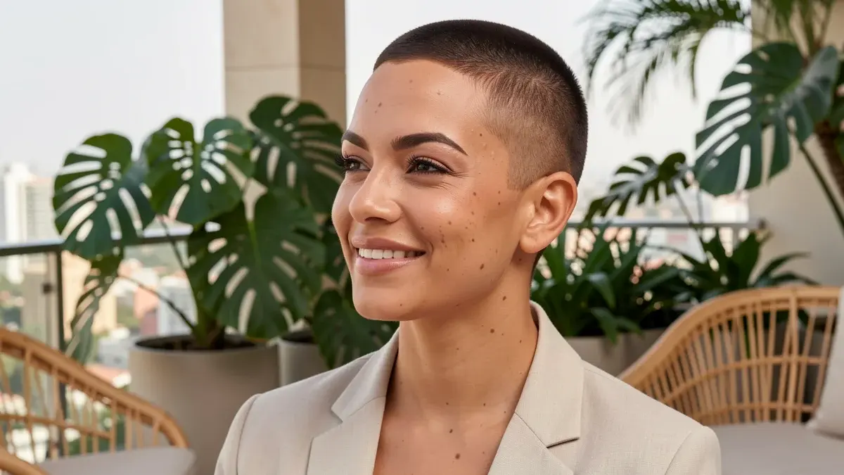 Low fade arredondado feminino: moderno, elegante e prático