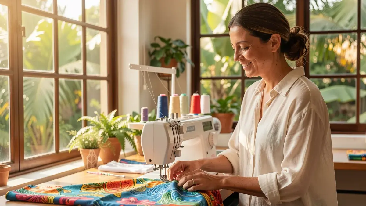 Máquina Overlock: o que é, para que serve e como usar no artesanato