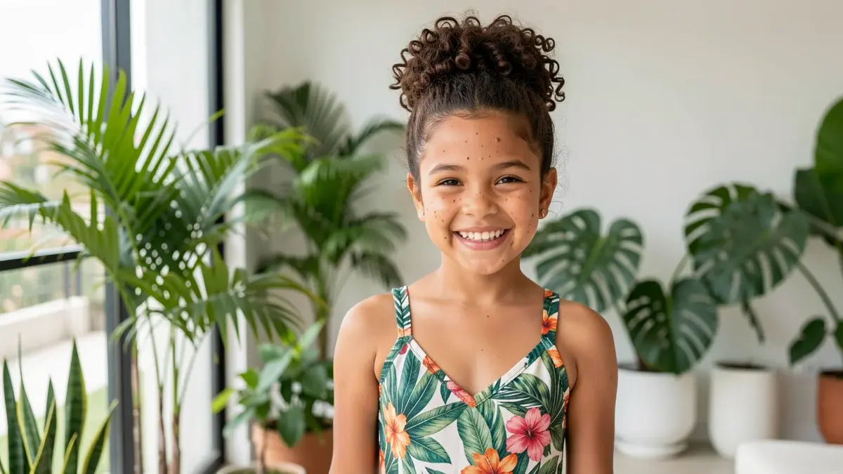 Penteado cabelo cacheado infantil: dicas rápidas para o dia a dia