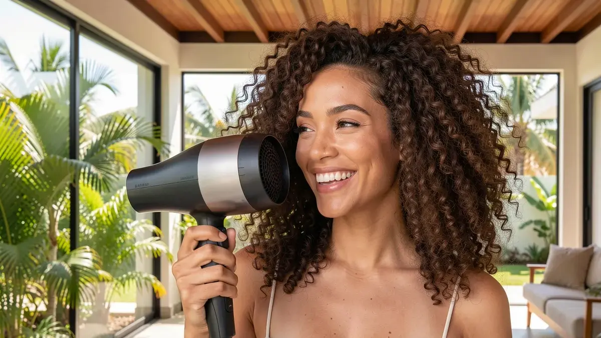 Secador de cabelo com difusor: como usar para cachos definidos e sem frizz